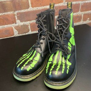 SUPER RARE Dr Martens 1480 Skelton Boots Women Shoes